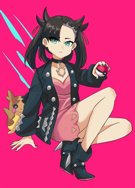 My Marnie fanart!! : r/pokemon