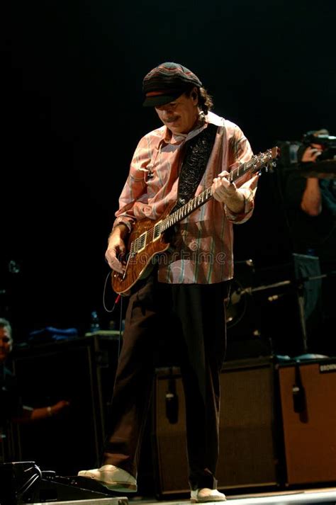 Carlos Santana during the Concert Editorial Photography - Image of 2006 ...