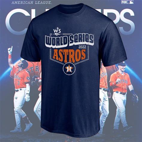 Houston Astros 2022 World Series Baseball Team T Shirt S-3xl Plus Size ...