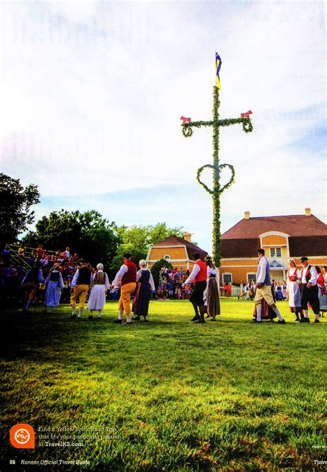 Sweden in Lindsborg Kansas - Dancing around the Midsummer Pole. | Lindsborg, Scenic byway ...