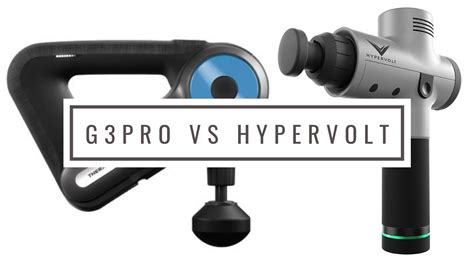 TheraGun G3Pro vs Hyperice Hypervolt - YouTube