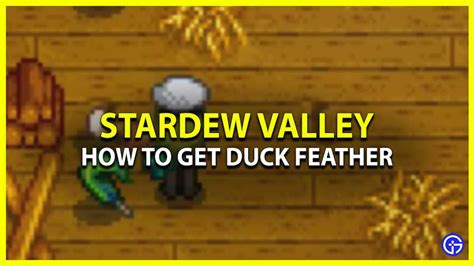 How To Get Duck Feather In Stardew Valley - Gamer Tweak