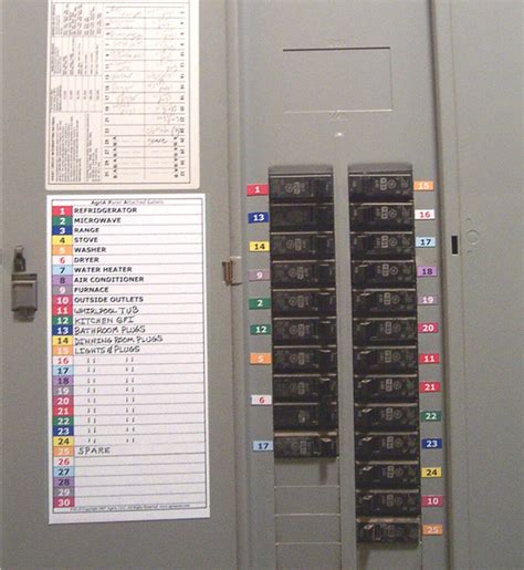 Circuit Breaker Label, Breaker Box Labels, Electrical Projects ...