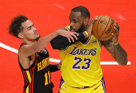 Lakers at Hawks: The best photos from Monday’s win