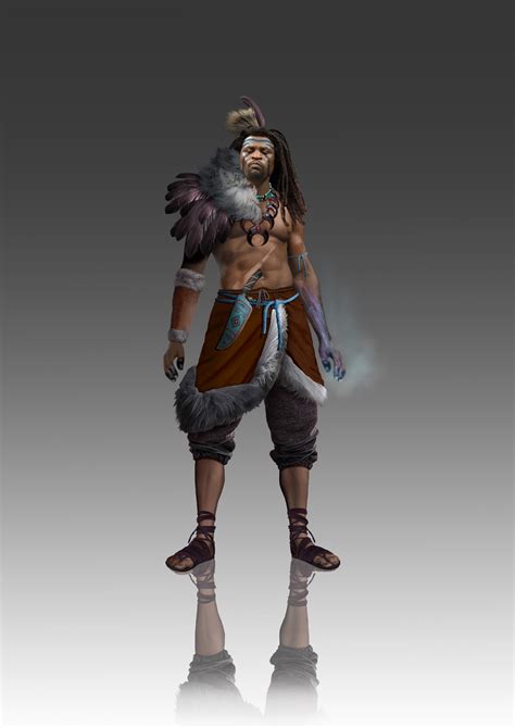 ArtStation - Ancient Fantasy Tribe - Character