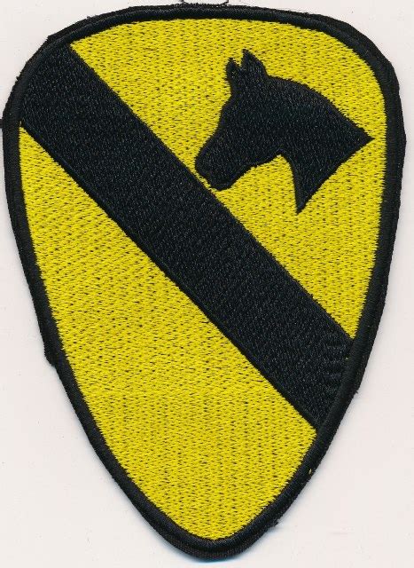 1st Cavalry division patch large – Murphs Militaria