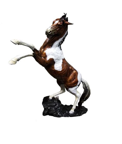 Bronze Mustang Horse Sculpture - Caswell Sculpture