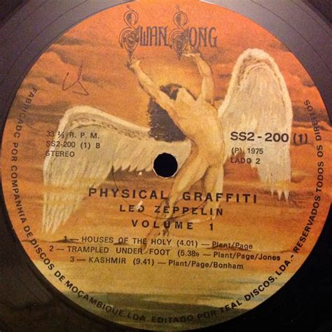 Led Zeppelin – Physical Graffiti Volume 1 (1975, Vinyl) - Discogs