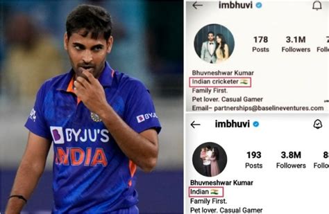 Bhuvneshwar Kumar Sparks Retirement Rumours After Dropping 'Cricketer ...