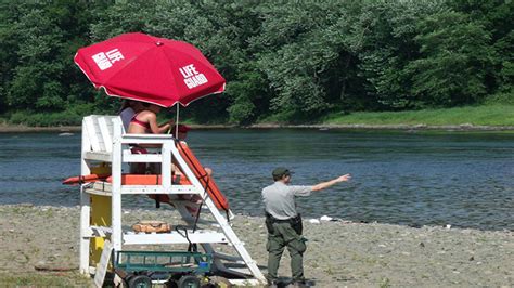 Milford Beach - Milford, PA | Scenic Wild Delaware River