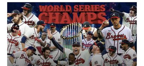 Atlanta Braves to Host World Series Championship Parade and Celebration ...