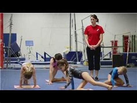 Intro to Gymnastics : Warm Up Exercises for Preschool Gymnastics - YouTube