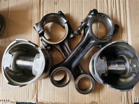 Diesel Engine spare parts stock image. Image of gear - 280053919