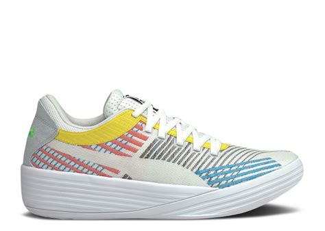 Clyde All Pro 'White Multicolor' - Puma - 194039 01 - puma white/blue ...