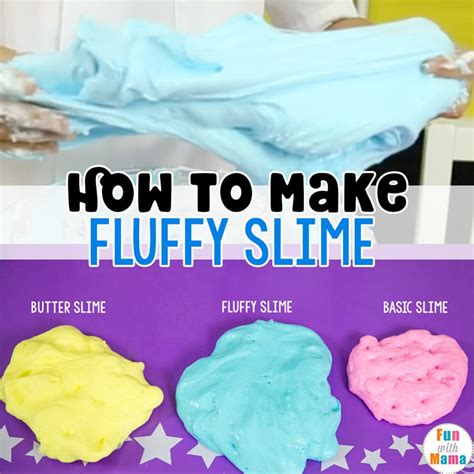 Fluffy Slime Recipe - Learn How To Make Fluffy Slime - Fun with Mama