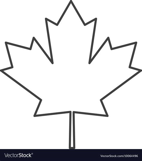 Canada Flag Maple Leaf Icon Royalty Free Vector Image, 51% OFF