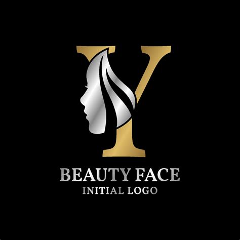 letter Y beauty face initial vector logo design element 16773532 Vector ...