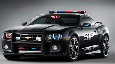 Chevy Camaro Cop Car Concept Looks Completely Cool