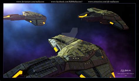 Star Trek - Cardassian Attack Ship - 2022 by Mallacore on DeviantArt