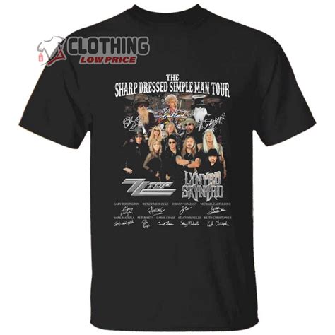 Lynyrd Skynyrd - ZZ Top Tour 2023 Merch, Lynyrd Skynyrd 59Th Anniversary Shirt, ZZ Top Band Song ...