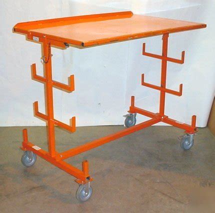 Wire wagon 550 work station pipe rack cart 800 lb cap