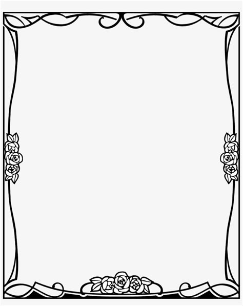 Frame Clipart Black And White Png - Frame Clipart Png Black And White ...