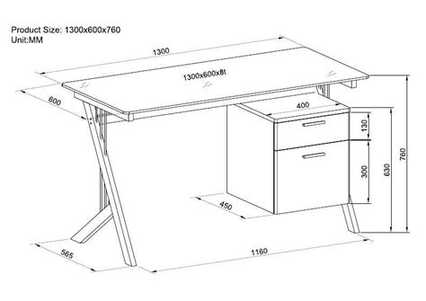 standard desk measurements - Google zoeken | Desk dimensions, Desk height, Chair