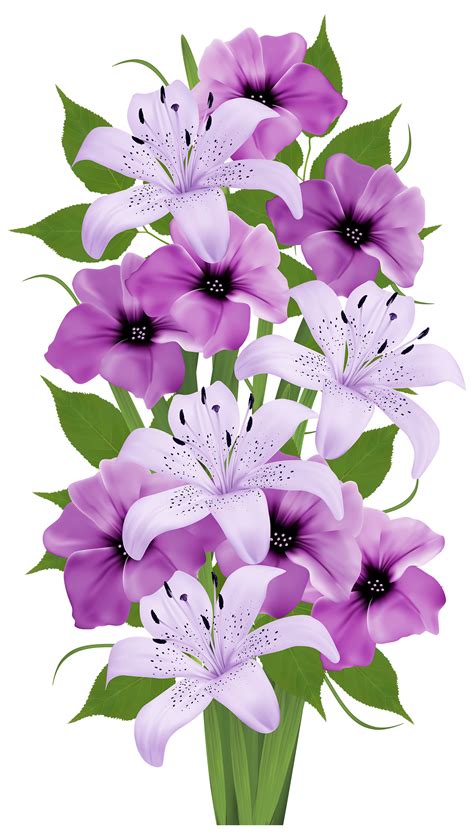 purple bouquet clipart 10 free Cliparts | Download images on Clipground ...