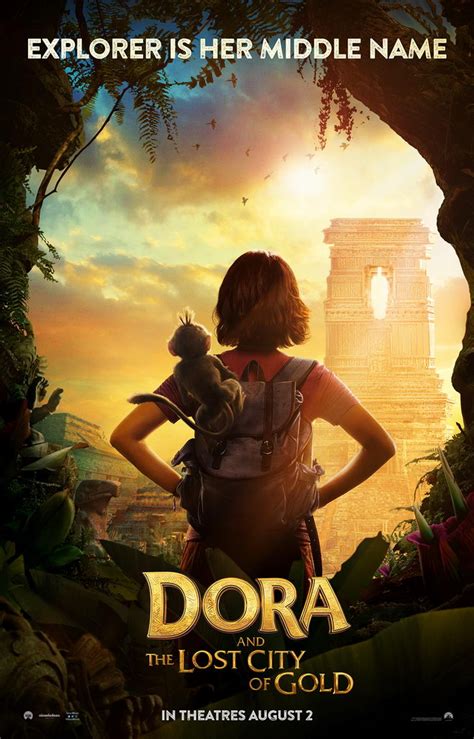 First Poster For Dora The Explorer Movie - ‘Dora And The Lost City Of ...