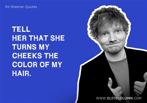 22 Ed Sheeran Quotes That Will Make You Fearless | EliteColumn