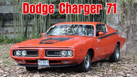 Dodge Charger 1971, clon de Super Bee | Motor Clásico | Tuning Car - YouTube