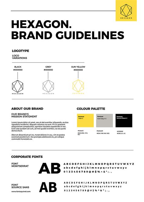 Free brand style guides templates - Design Resources - Graphic Design Forum