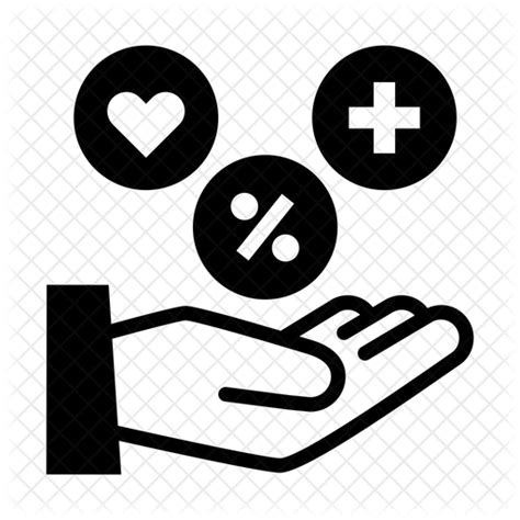 Employee Benefits Icon - Download in Glyph Style