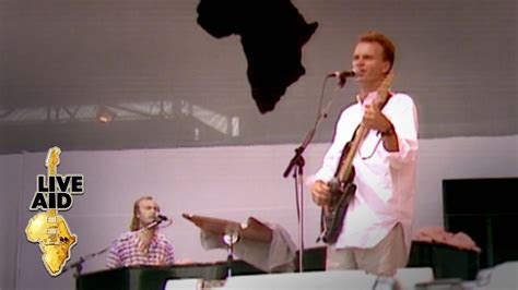 Sting / Phil Collins - Every Breath You Take (Live Aid 1985) - YouTube ...