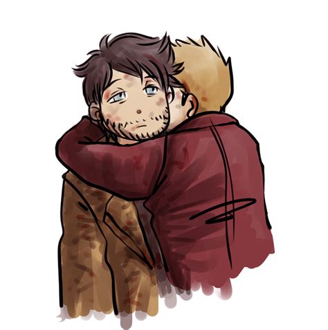 castiel and dean hug by xlostloonax on DeviantArt