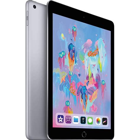 Refurbished Apple iPad (6th Gen) MR7F2LL/A 9.7" Tablet 32GB WiFi, Space ...