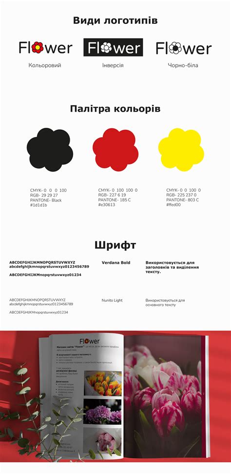 Branding - Flower shop on Behance