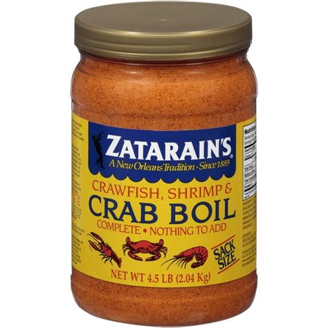 Zatarain's Crawfish, Shrimp & Crab Boil, 73 oz - Walmart.com - Walmart.com