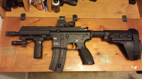 HK 416 22lr Pistol with SigTac Brace......Installation...... - Page 2