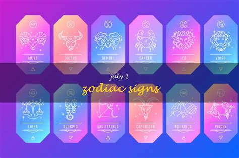 Unlock The Secrets Of July 1 Zodiac Signs! | ShunSpirit