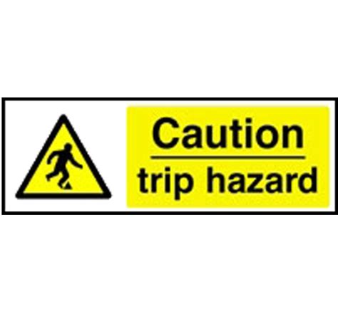 Trip Hazard Sign - ClipArt Best