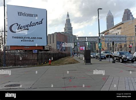 Welcome to cleveland ohio sign hi-res stock photography and images - Alamy