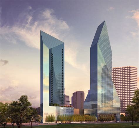 Design for New Apartment Tower Pays Homage to I.M. Pei's Fountain Place | SkyriseCities