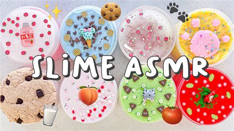 SATISFYING SLIME RESTOCK ASMR | more cute slimes! - YouTube