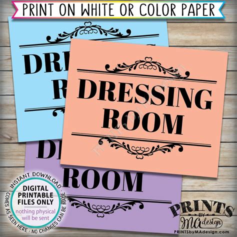 Dressing Room Sign Fitting Room Sign Privacy Please - Etsy