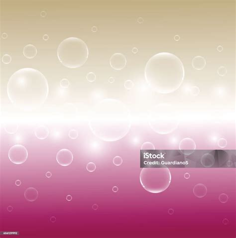 Bubble Background With Light Background Stock Illustration - Download Image Now - Abstract, Art ...