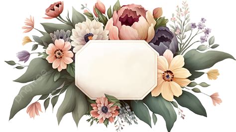 Bouquet Border, Floral, Banner, Bouquet PNG Transparent Image and Clipart for Free Download