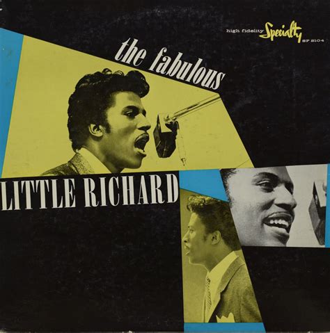 “The Fabulous Little Richard” (1958, Speciality). | Greatest album ...