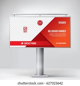 Billboard Design Multipurpose Banner Template Posting Stock Vector ...