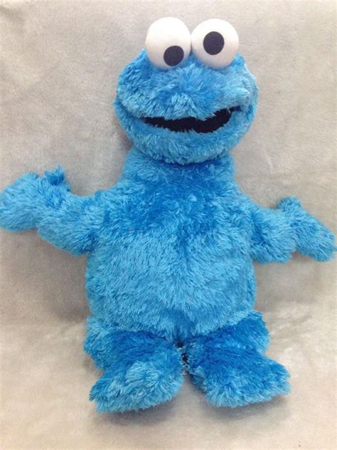 Original New Sesame Street Cookie Monster Plush Doll 55cm Cute Stuffed ...